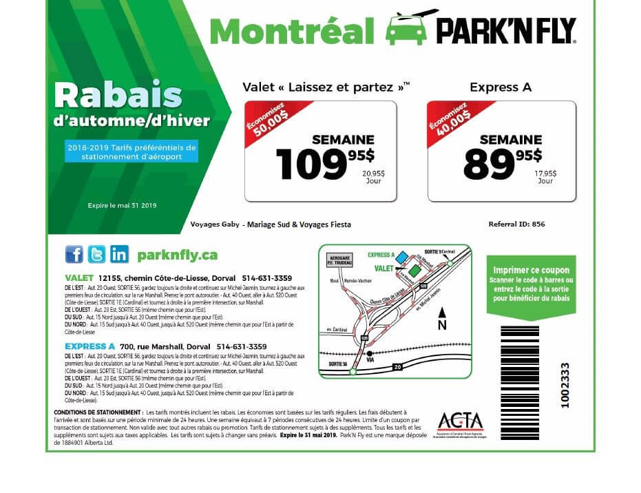 Trousse du voyageur Mariage dans le sud agence de voyages